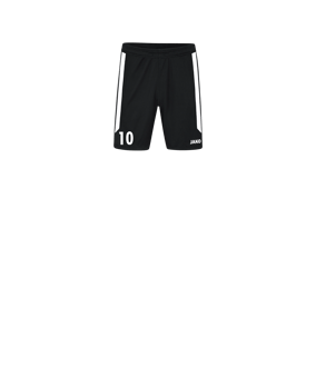 JAKO Power Short Kids Schwarz Weiss F802