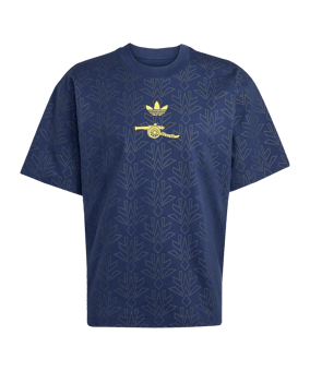 adidas FC Arsenal London Lfstlr T-Shirt Blau - blau