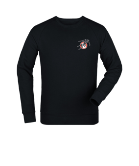 Merch Roller Sweatshirt Black | #justlogo4c