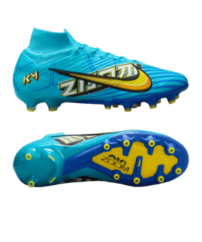 Nike Air Zoom Mercurial Superfly IX Elite AG-Pro Mbappe Signature Blau F400 - blau