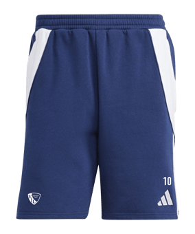 adidas Tiro 24 Short Dunkelblau Weiss