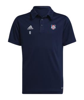 adidas Entrada 22 Poloshirt Kids Dunkelblau