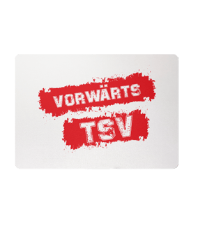 TSV Schopfloch Mousepad Vorwärts R Weiss - weiss