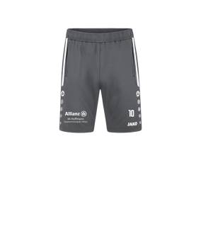 JAKO Allround Trainingsshort Grau F820