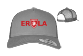 Merch 5 Panel Retro Trucker Cap Charcoal