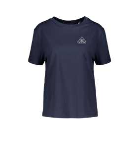 Merch Muser T-Shirt Women French Navy  | #logo1c