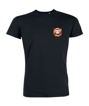 11ts Academy Shirt Brustlogo Schwarz - schwarz