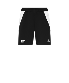 adidas Tiro 24 Trainingsshort Schwarz Weiss Baumwolle