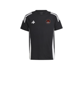 T-shirt adidas Tiro 24 enfants noir blanc 