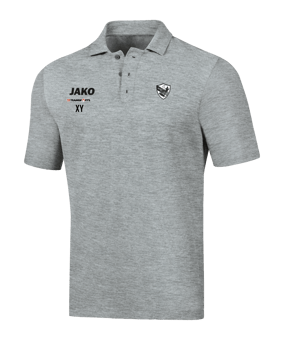 JAKO Base Poloshirt Hellgrau F41