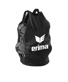 Erima Ballsack für 18 Bälle Schwarz Weiss - schwarz