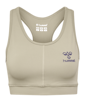 Hummel Sprint Sport-BH Damen Braun F8204 - braun