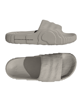 adidas Originals adilette 22 Badelatsche Braun - braun