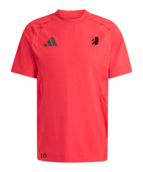 adidas Tiro Travel T-Shirt Rot