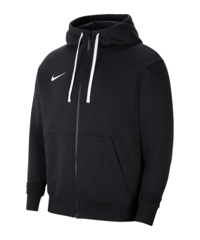 Nike Park 20 Fleece Kapuzenjacke Schwarz F010 - schwarz