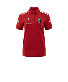 adidas Squadra 25 Polo Damen Rot