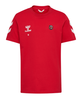 Hummel Go 2.0 Chevron T-Shirt Enfants Rouge C3062 