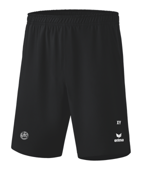 Erima Tennis Short ohne Innenslip Kids Schwarz