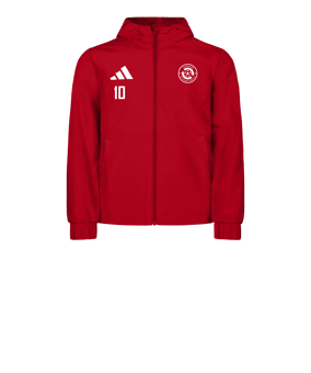 adidas Entrada 26 Jacke Kids Rot