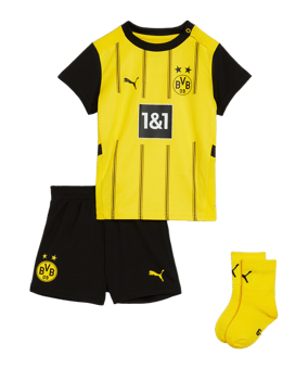 PUMA BVB Dortmund Babykit Home 2024/2025 Kids Gelb F01