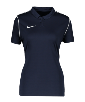 Nike Park 20 Poloshirt Damen Blau Weiss F410 - blau