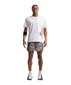 Nike 5" Practice Woven Basketball Short Grau F067 - grau