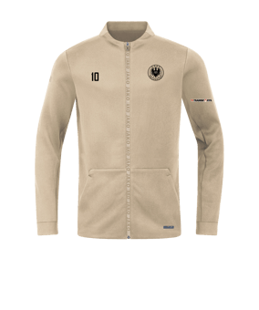 JAKO Pro Casual Jacke Beige F385 