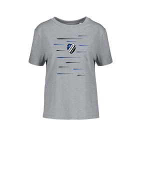 Merch Muser T-Shirt Women Heather Grey | #lines