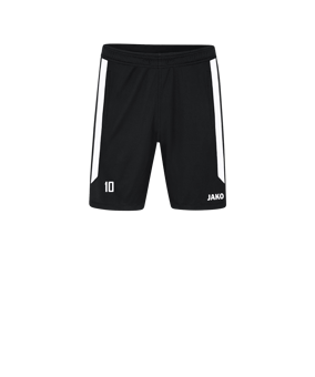 JAKO Power Short Schwarz Weiss F802