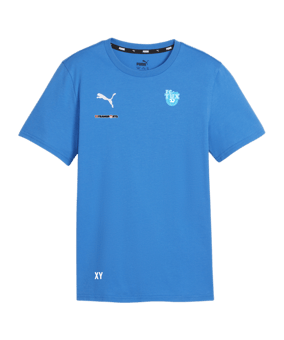 PUMA teamGOAL Casuals T-Shirt Kids Blau F02