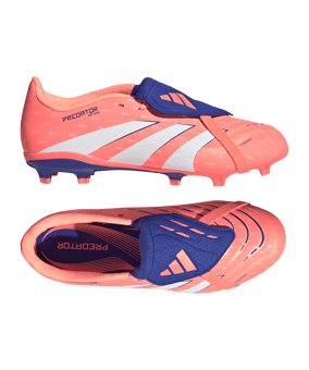 adidas Predator League FT FG/AG Coral Blaze Kids Orange - orange
