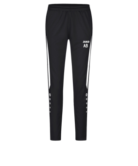 JAKO Power Polyesterhose Damen Schwarz Weiss F802