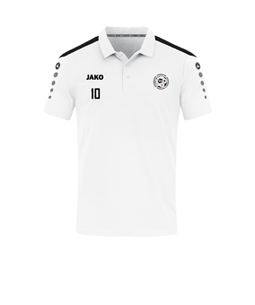 JAKO Power Poloshirt Weiss Schwarz F000