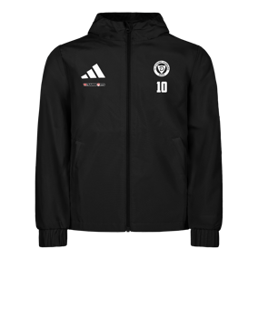 adidas Entrada 26 Regenjacke Schwarz