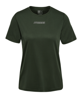 Hummel Te Tola T-Shirt Damen Grün F6126 - gruen
