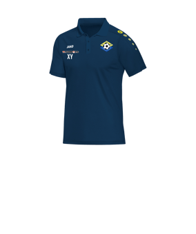 JAKO Classico Poloshirt Kids Blau Gelb F42