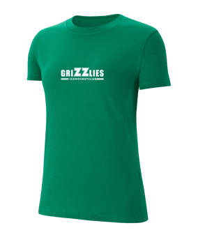 Nike Park 20 T-Shirt Damen Grün Weiss F302