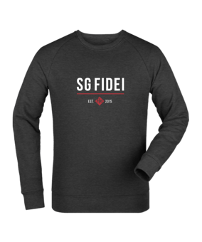 Merch Roller Sweatshirt Dark Heather Grey | #fidei