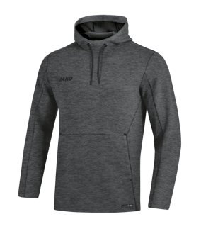 JAKO Premium Basic Kapuzensweatshirt Grau F21