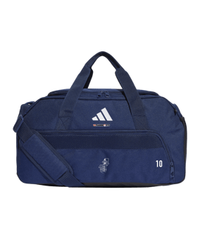 adidas Tiro League Duffel Bag Gr. S Blau Schwarz