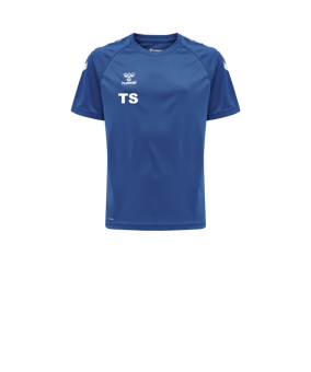 Hummel hmlCORE XK Poly T-Shirt Kids Blau F7045