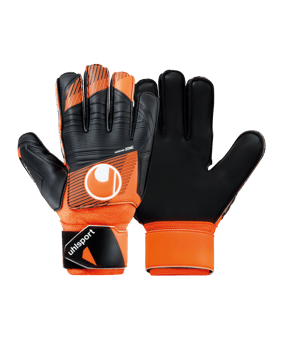 uhlsport Soft Resist+ Flex Frame TW-Handschuhe Orange Schwarz F01 - orange