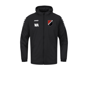 JAKO Team 2.0 Allwetterjacke Kids Schwarz F800
