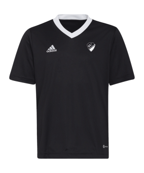 adidas Entrada 22 Trikot Kids Schwarz Weiss