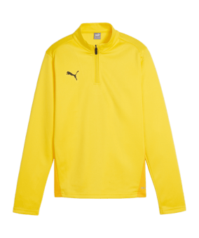 PUMA teamGOAL Training 1/4 Zip Sweatshirt Kids  Gelb F07 - gelb
