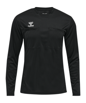 Hummel CHEVRON Schiedsrichtertrikot langarm F2001 - schwarz