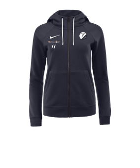 Nike Park 20 Fleece Kapuzenjacke Damen Blau F451
