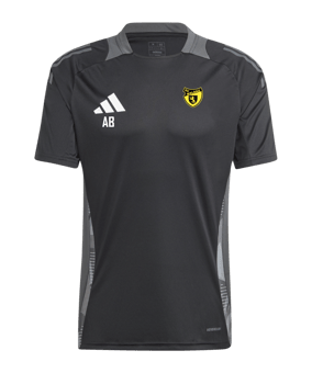 adidas Tiro 24 Comp Training Trikot Schwarz Grau