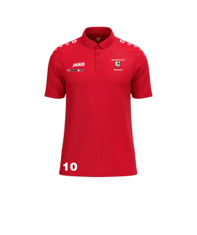JAKO One Polo Rot F100