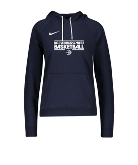 Nike Park 20 Fleece Hoody Damen Blau Weiss F451